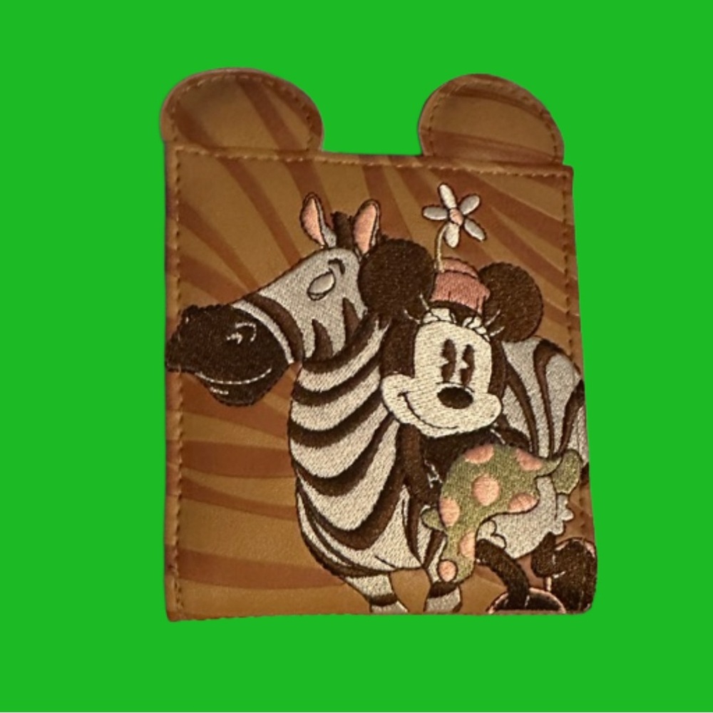 Disney limited addition safari loungefly wallet